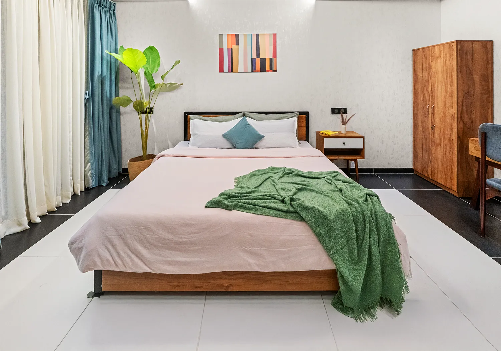 Lucus Double Bed and Mattress Combo